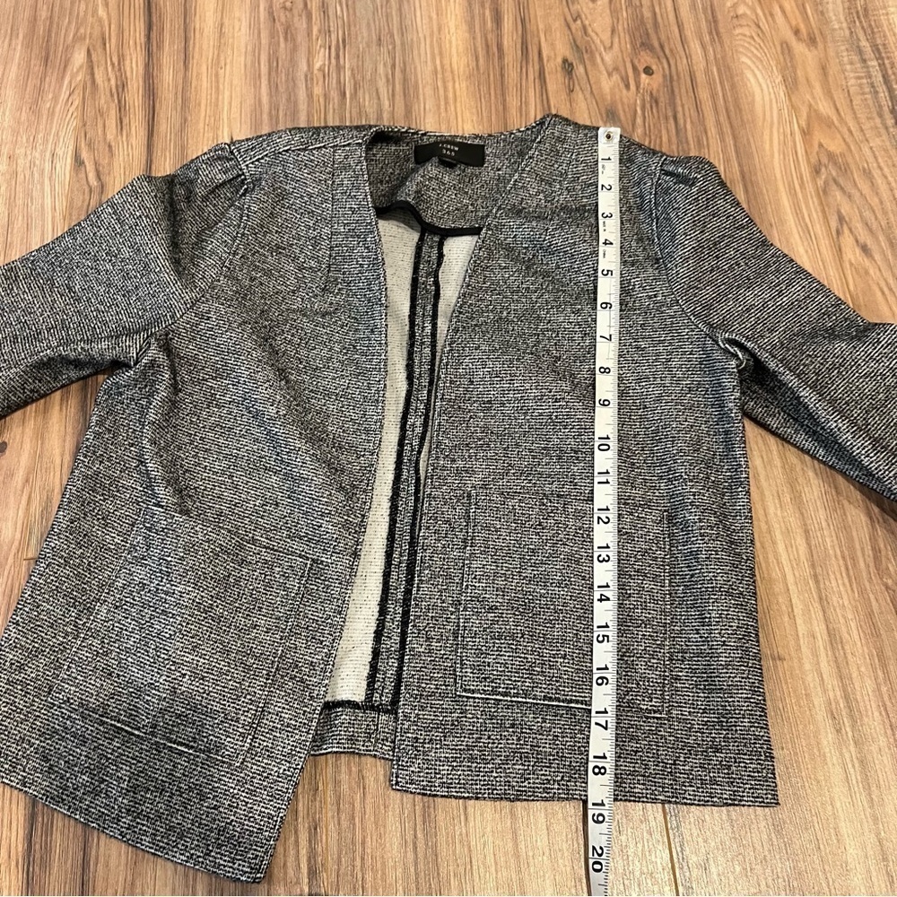 J.CREW 365 open front boucle blazer - Picture 5 of 7